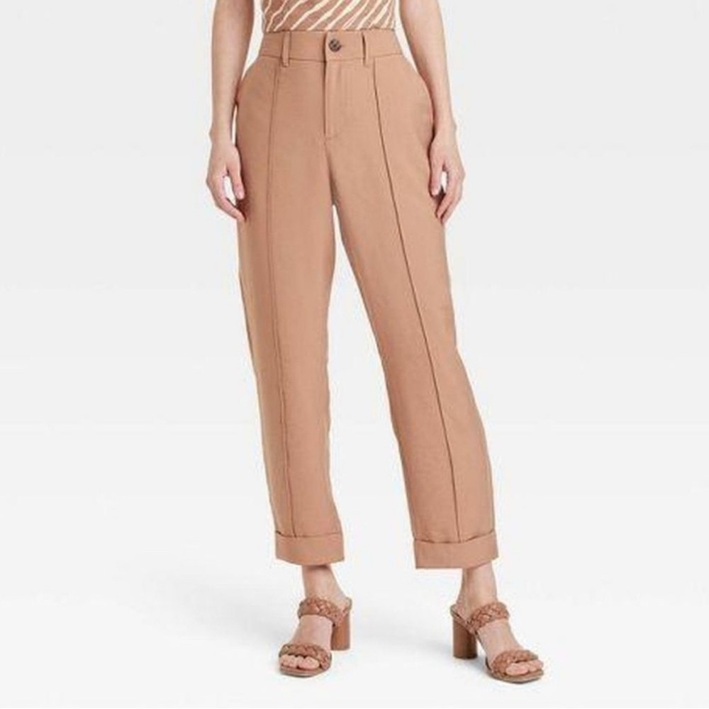 A New Day Elegant Tan Women's Trousers